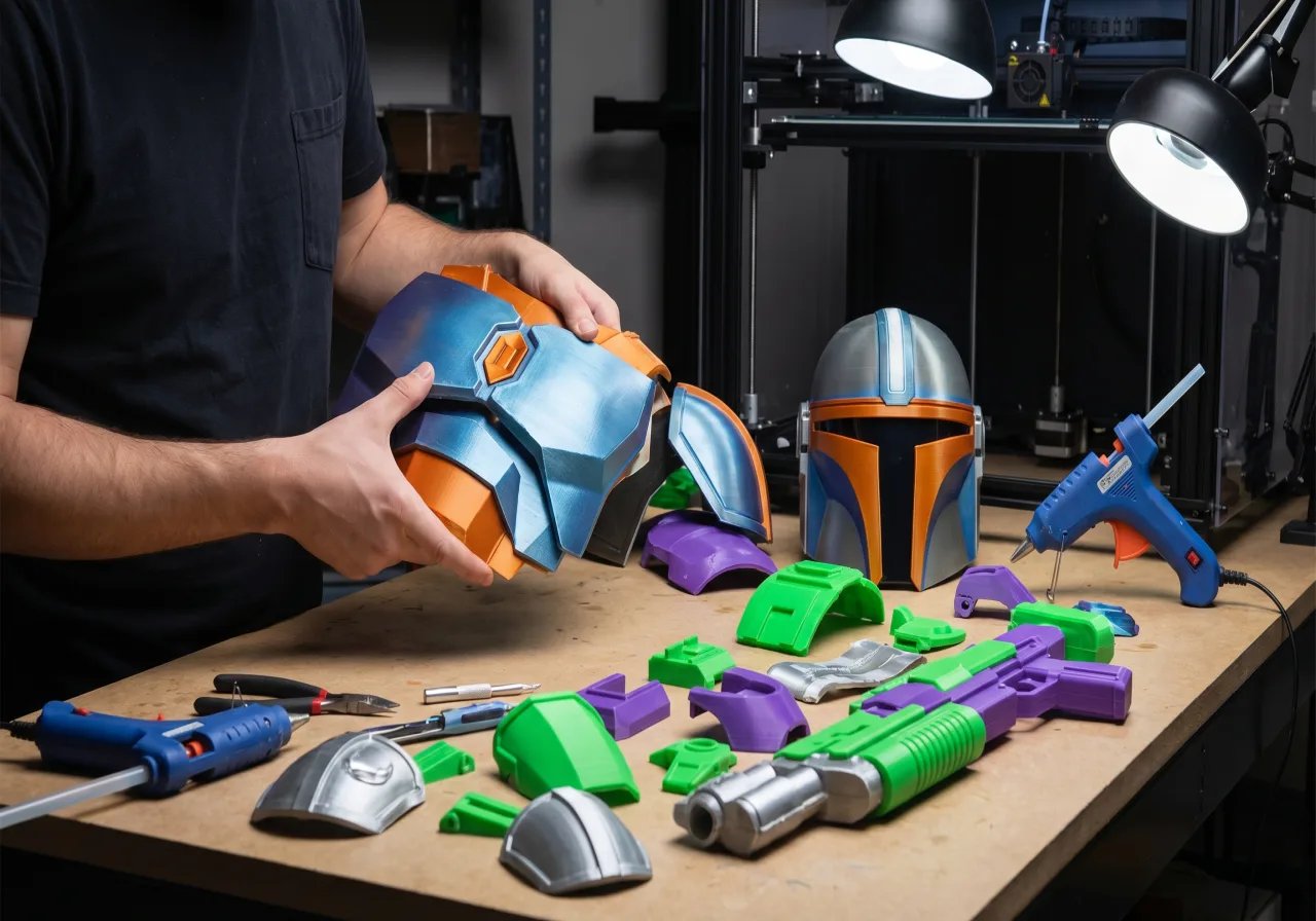 Cosplay Rüstungen und Props drucken